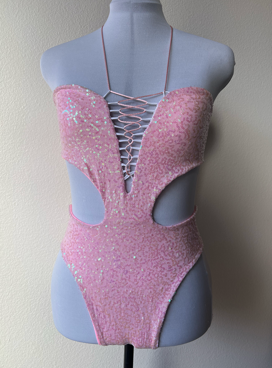 Lace Up Bodysuit